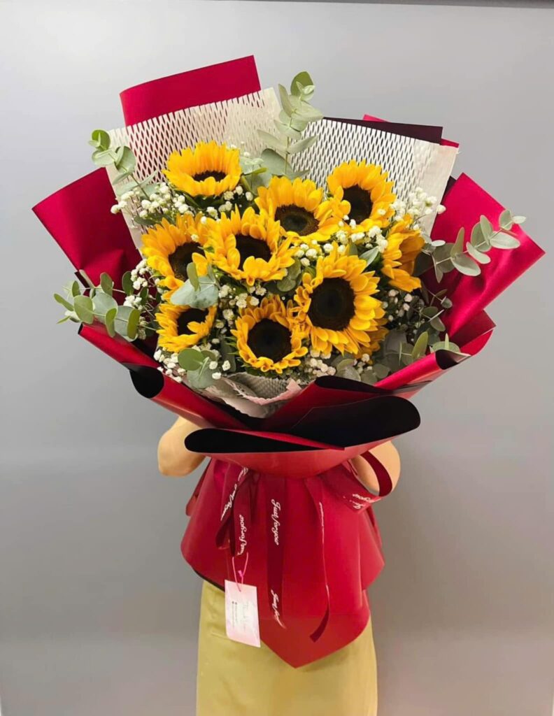 Bó hoa hướng dương tại Thanh Hoá