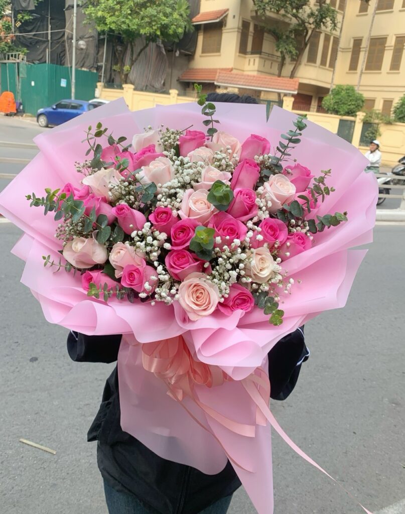 Bó hoa chúc mừng tại Cần Thơ