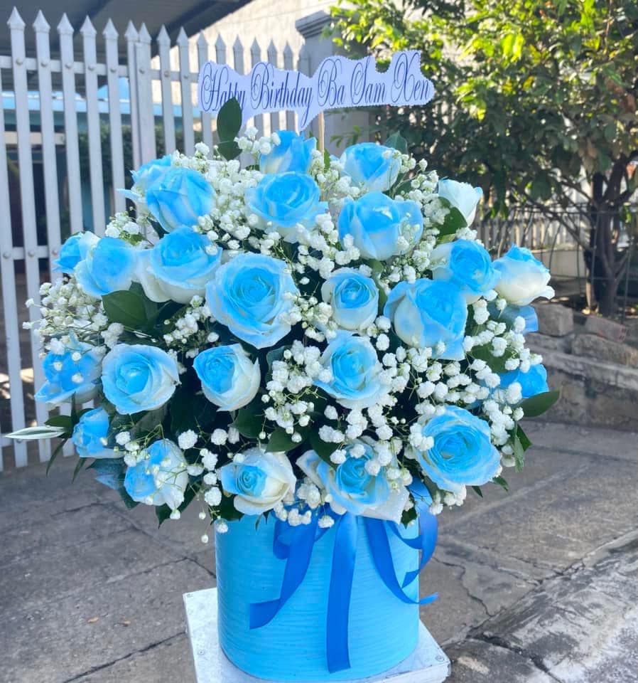 Giỏ hoa chúc mừng tại Phú Nhuận