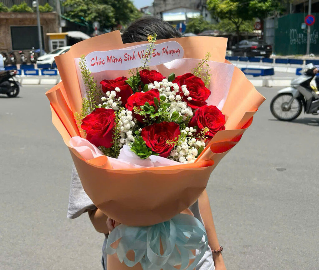Bó hoa đẹp tại tiệm hoa Trảng Bàng Tây Ninh